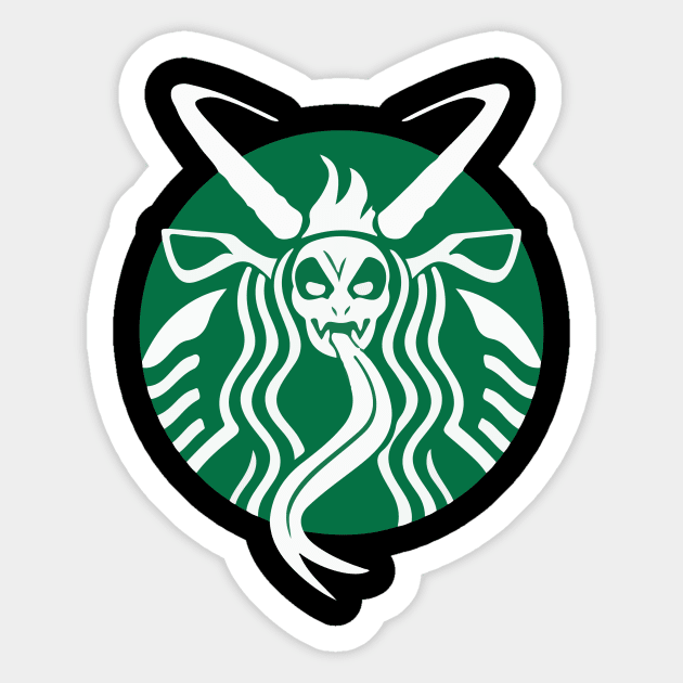 Krampuspresso Sticker by Twogargs